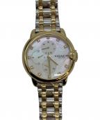 COACHコーチ）の古着「腕時計」｜アイボリー