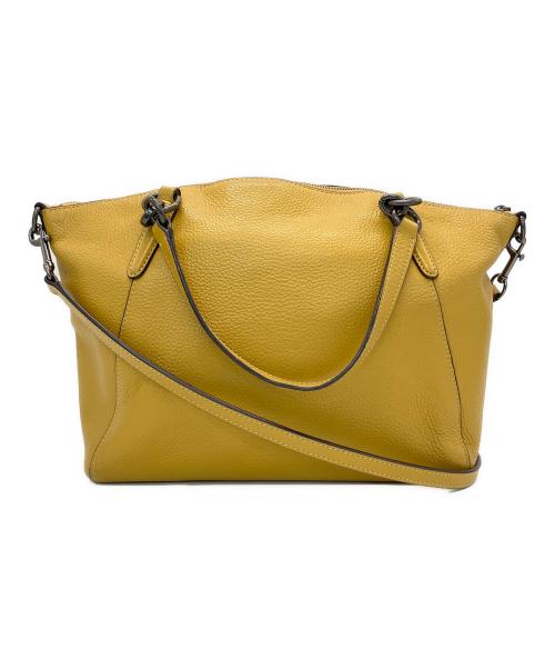 COACH（コーチ）COACH (コーチ) ペブルドレザー ブラウンの古着・服飾アイテム