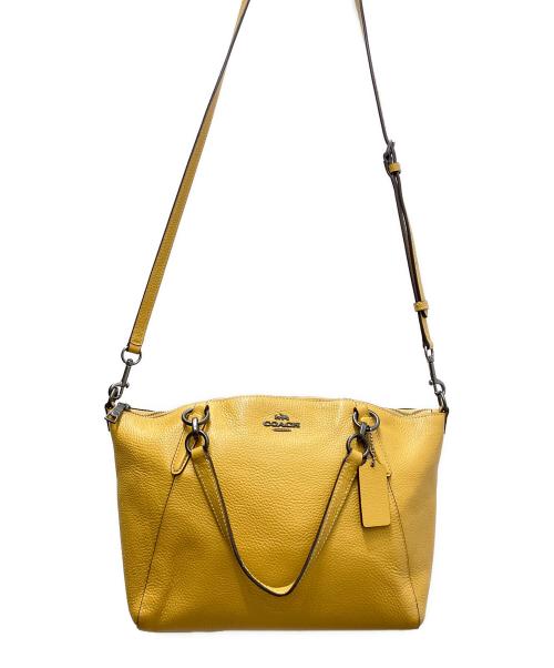 COACH（コーチ）COACH (コーチ) ペブルドレザー ブラウンの古着・服飾アイテム