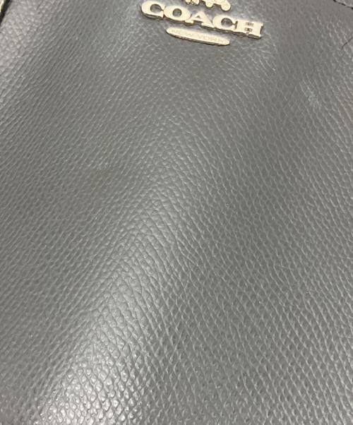 COACH（コーチ）COACH (コーチ) 2WAYショルダーバッグ ベージュ×ブラックの古着・服飾アイテム