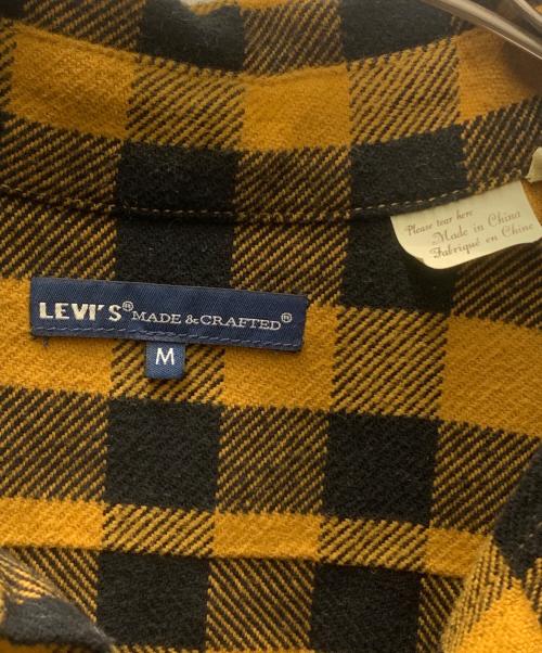 LEVI'S（リーバイス）LEVI'S (リーバイス) LEVI'S(リーバイス)SCOUT シャツ オレンジ×ブラック サイズ:Ｍの古着・服飾アイテム