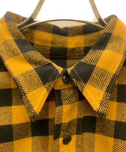 LEVI'S（リーバイス）LEVI'S (リーバイス) LEVI'S(リーバイス)SCOUT シャツ オレンジ×ブラック サイズ:Ｍの古着・服飾アイテム