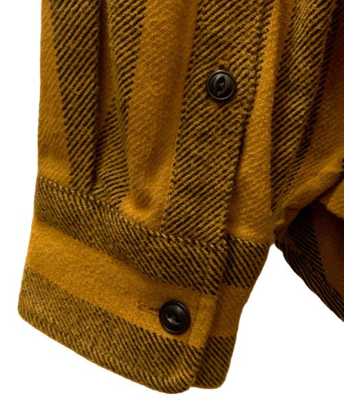 LEVI'S（リーバイス）LEVI'S (リーバイス) LEVI'S(リーバイス)SCOUT シャツ オレンジ×ブラック サイズ:Ｍの古着・服飾アイテム