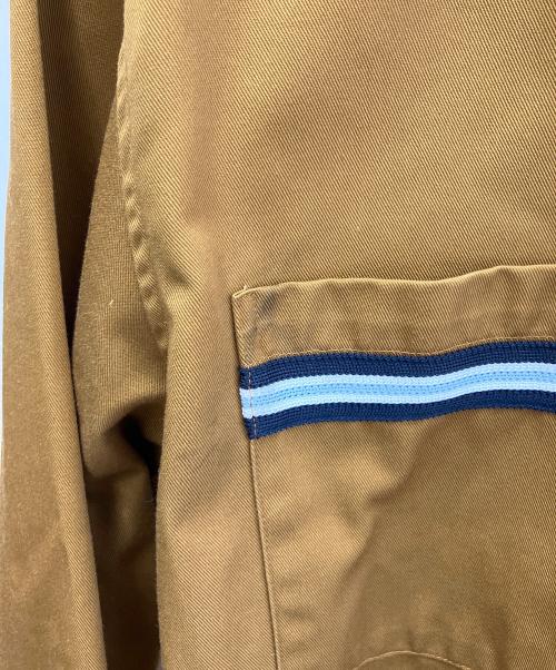 stussy（ステューシー）stussy (ステューシー) フルジップワークシャツジャケット オレンジ サイズ:Ｓの古着・服飾アイテム