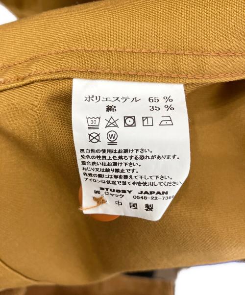 stussy（ステューシー）stussy (ステューシー) フルジップワークシャツジャケット オレンジ サイズ:Ｓの古着・服飾アイテム