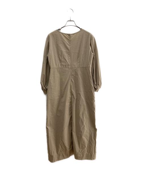 ELENDEEK（エレンディーク）ELENDEEK (エレンディーク) 長袖ワンピース ベージュ サイズ:1の古着・服飾アイテム