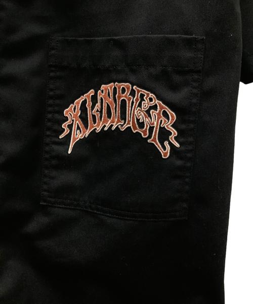 X-LARGE（エクストララージ）X-LARGE (エクストララージ) PILOT LOGO L/S JUMPSUIT ブラック サイズ:Ｍの古着・服飾アイテム