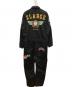 X-LARGE (エクストララージ) PILOT LOGO L/S JUMPSUIT ブラック サイズ:Ｍ：7000円