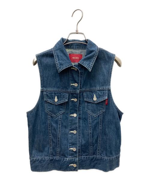 PINK HOUSE（ピンクハウス）PINK HOUSE (ピンクハウス) デニムベスト インディゴ サイズ:FREEの古着・服飾アイテム