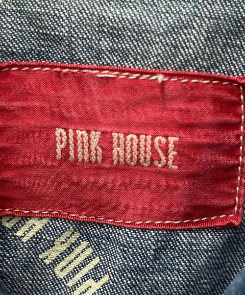 PINK HOUSE（ピンクハウス）PINK HOUSE (ピンクハウス) デニムベスト インディゴ サイズ:FREEの古着・服飾アイテム