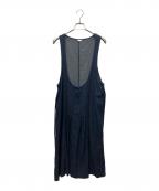 PINK HOUSEピンクハウス）の古着「ノースリーブ・キャミソールワンピース」｜インディゴ