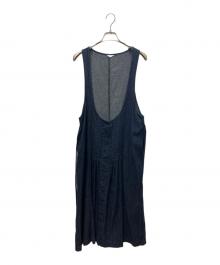 PINK HOUSE（ピンクハウス）の古着「ノースリーブ・キャミソールワンピース」｜インディゴ