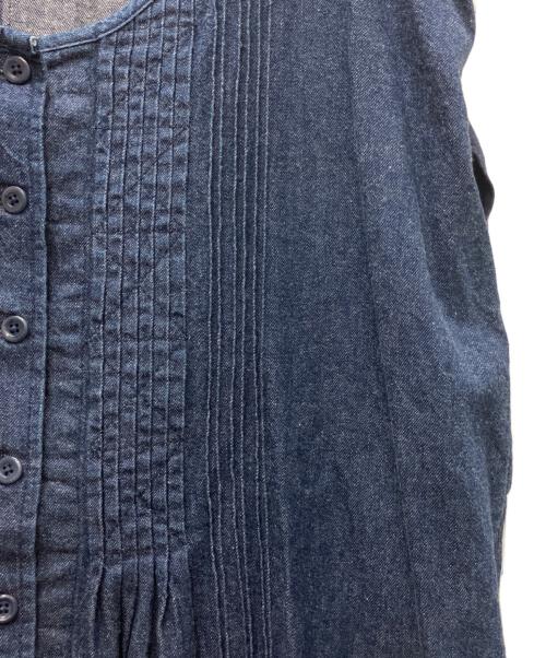 PINK HOUSE（ピンクハウス）PINK HOUSE (ピンクハウス) ノースリーブ・キャミソールワンピース インディゴ サイズ:FREEの古着・服飾アイテム