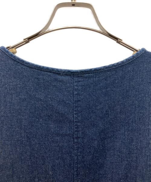 PINK HOUSE（ピンクハウス）PINK HOUSE (ピンクハウス) ノースリーブ・キャミソールワンピース インディゴ サイズ:FREEの古着・服飾アイテム