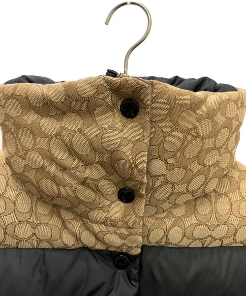 COACH（コーチ）COACH (コーチ) ダウンベスト ブラック サイズ:XSの古着・服飾アイテム