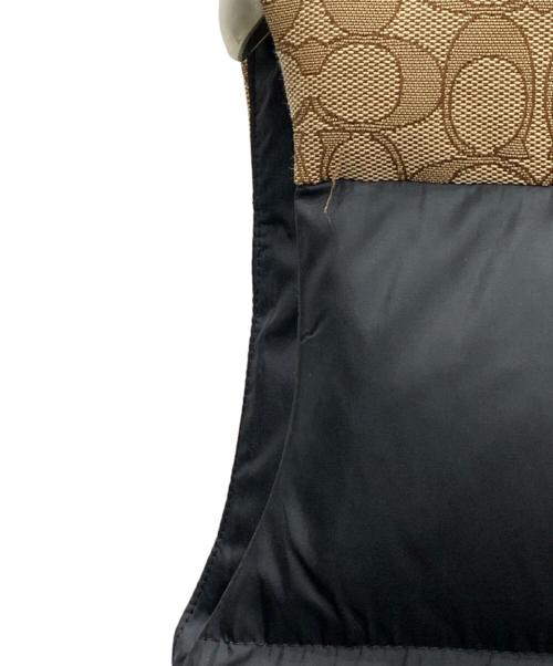 COACH（コーチ）COACH (コーチ) ダウンベスト ブラック サイズ:XSの古着・服飾アイテム