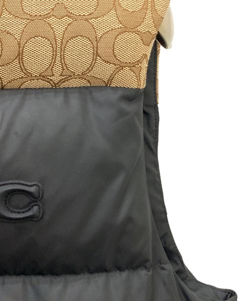 COACH（コーチ）COACH (コーチ) ダウンベスト ブラック サイズ:XSの古着・服飾アイテム