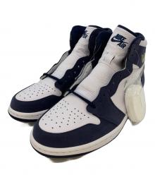 NIKE（ナイキ）の古着「AIR JORDAN 1 HIGH OG CO JP」｜ホワイト×ネイビー