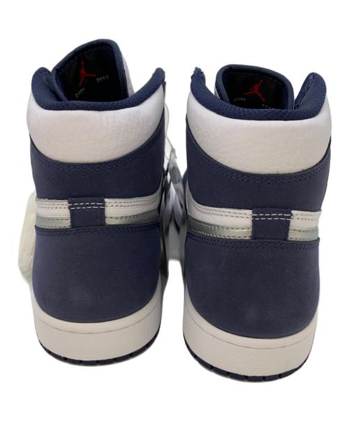 NIKE（ナイキ）NIKE (ナイキ) AIR JORDAN 1 HIGH OG CO JP ホワイト×ネイビー サイズ:28 未使用品の古着・服飾アイテム