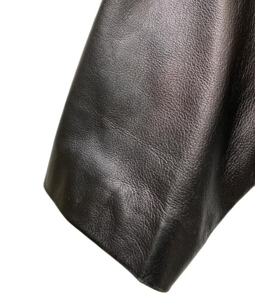 Wind Armor（ウィンドアーマー）Wind Armor (ウィンドアーマー) レザーコート ブラック サイズ:Ｍの古着・服飾アイテム