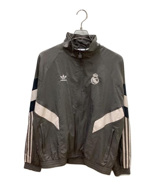 adidas Originals（アディダスオリジナル）adidas Originals (アディダスオリジナル) adidas originals(アディダスオリジナル)アルマドリード OG トラックトップ グレー サイズ:Lの古着・服飾アイテム