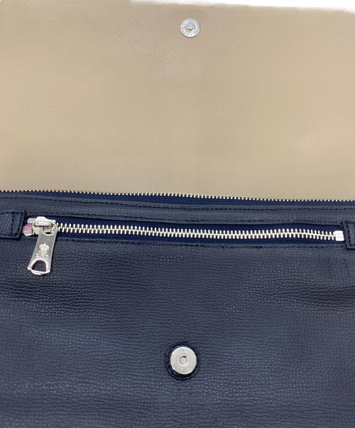 A.D.M.J.（エーディーエムジェイ）A.D.M.J. (エーディーエムジェイ) ショルダーバッグ ネイビーの古着・服飾アイテム