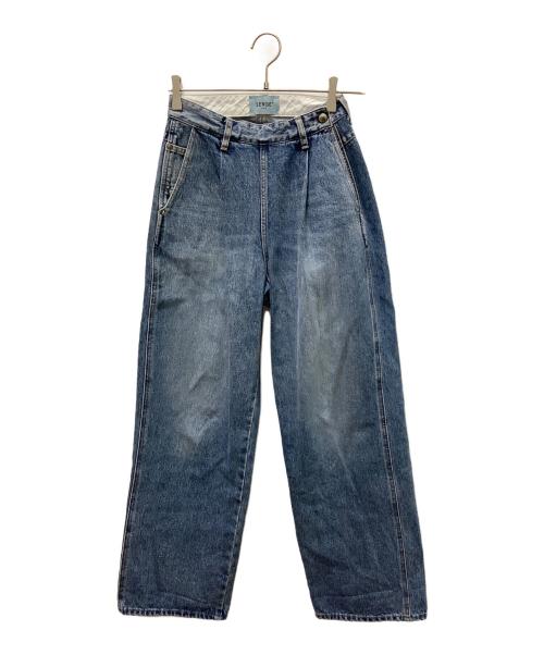 SERGE de bleu（サージ デ ブルー）SERGE de bleu (サージ デ ブルー) SERGE de bleu(サージ デ ブルー)サージ SIDE ZIP ブルー サイズ:61cm (W24)の古着・服飾アイテム