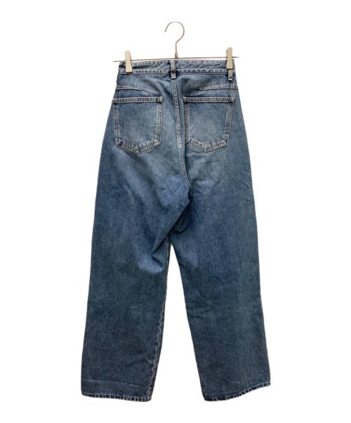 SERGE de bleu（サージ デ ブルー）SERGE de bleu (サージ デ ブルー) SERGE de bleu(サージ デ ブルー)サージ SIDE ZIP ブルー サイズ:61cm (W24)の古着・服飾アイテム