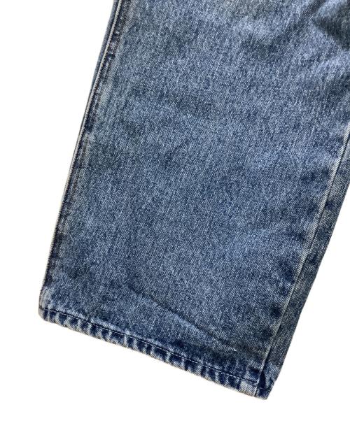SERGE de bleu（サージ デ ブルー）SERGE de bleu (サージ デ ブルー) SERGE de bleu(サージ デ ブルー)サージ SIDE ZIP ブルー サイズ:61cm (W24)の古着・服飾アイテム