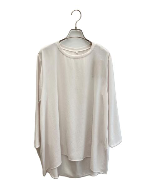 BEARDSLEY（ビアズリー）BEARDSLEY (ビアズリー) 長袖ブラウス ホワイト サイズ:FREE 未使用品の古着・服飾アイテム