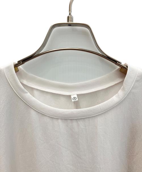 BEARDSLEY（ビアズリー）BEARDSLEY (ビアズリー) 長袖ブラウス ホワイト サイズ:FREE 未使用品の古着・服飾アイテム