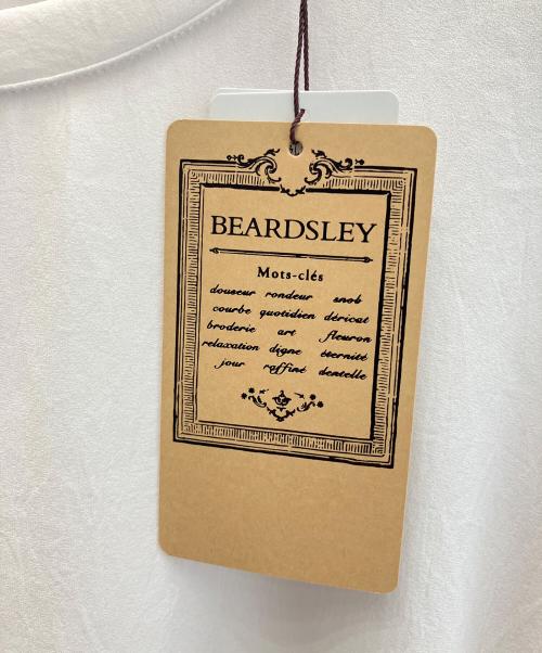 BEARDSLEY（ビアズリー）BEARDSLEY (ビアズリー) 長袖ブラウス ホワイト サイズ:FREE 未使用品の古着・服飾アイテム