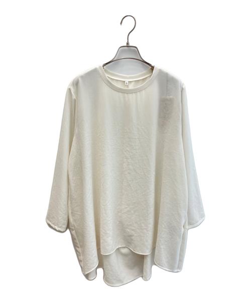 BEARDSLEY（ビアズリー）BEARDSLEY (ビアズリー) 長袖ブラウス アイボリー サイズ:FREE 未使用品の古着・服飾アイテム