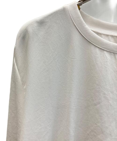 BEARDSLEY（ビアズリー）BEARDSLEY (ビアズリー) 長袖ブラウス ホワイト サイズ:FREE 未使用品の古着・服飾アイテム