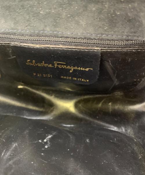 Salvatore Ferragamo（サルヴァトーレ フェラガモ）Salvatore Ferragamo (サルヴァトーレ フェラガモ) ショルダーバッグ ブラックの古着・服飾アイテム