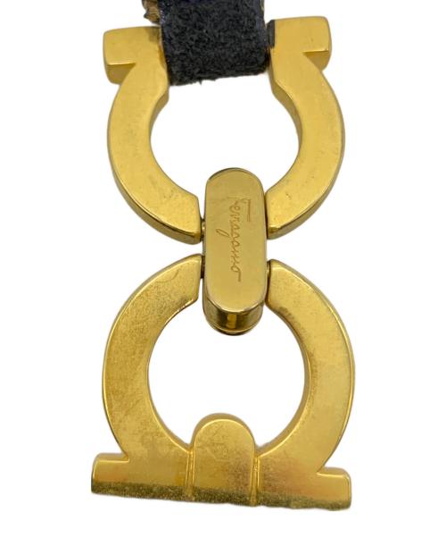 Salvatore Ferragamo（サルヴァトーレ フェラガモ）Salvatore Ferragamo (サルヴァトーレ フェラガモ) ショルダーバッグ ブラックの古着・服飾アイテム