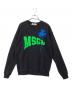 MSGM（エムエスジーエム）の古着「スウェット」｜ブラック