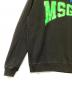 中古・古着 MSGM (エムエスジーエム) スウェット ブラック サイズ:SIZE S：4000円