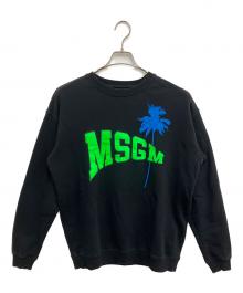 MSGM（エムエスジーエム）の古着「スウェット」｜ブラック
