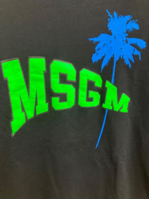 MSGM（エムエスジーエム）MSGM (エムエスジーエム) スウェット ブラック サイズ:Mの古着・服飾アイテム