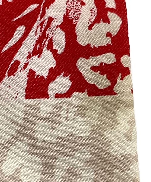 HERMES（エルメス）HERMES (エルメス) リボンスカーフ レッドの古着・服飾アイテム