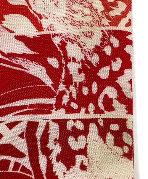 HERMES（エルメス）HERMES (エルメス) リボンスカーフ レッドの古着・服飾アイテム