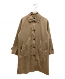 MHL（エムエイチエル）の古着「ステンカラーコート」｜ベージュ