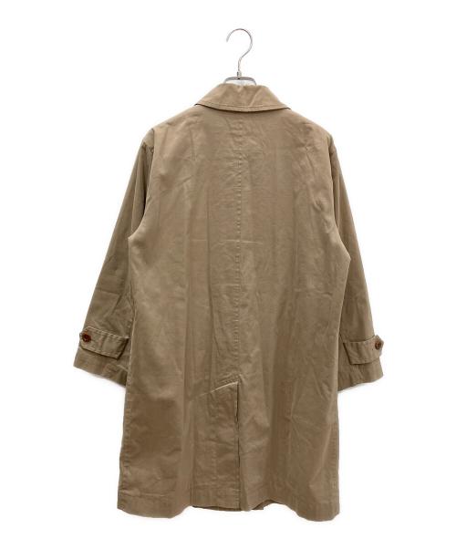 MHL（エムエイチエル）MHL (エムエイチエル) ステンカラーコート ベージュの古着・服飾アイテム