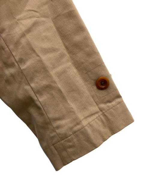 MHL（エムエイチエル）MHL (エムエイチエル) ステンカラーコート ベージュの古着・服飾アイテム