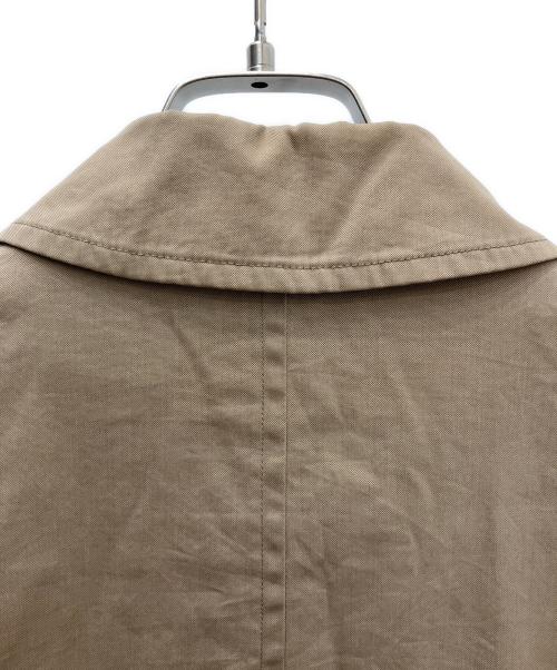 MHL（エムエイチエル）MHL (エムエイチエル) ステンカラーコート ベージュの古着・服飾アイテム