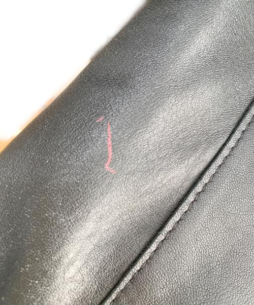 NORTH BEACH LEATHER（ノースビーチレザー）NORTH BEACH LEATHER (ノースビーチレザー) ラムレザーコート ブラック サイズ:XLの古着・服飾アイテム