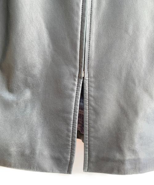 NORTH BEACH LEATHER（ノースビーチレザー）NORTH BEACH LEATHER (ノースビーチレザー) ラムレザーコート ブラック サイズ:XLの古着・服飾アイテム