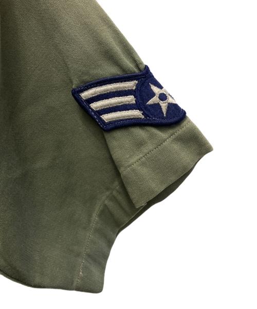 THE HAYES COMPANY（ヘイズ・スペシャリスト・リクルートメント）THE HAYES COMPANY (ヘイズ・スペシャリスト・リクルートメント) ミリタリーシャツ 60's グリーン サイズ:Ｓの古着・服飾アイテム