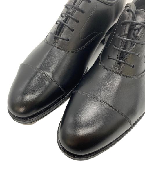 nano・universe（ナノ・ユニバース）nano・universe (ナノ・ユニバース) ストレートチップシューズ ブラック サイズ:27の古着・服飾アイテム